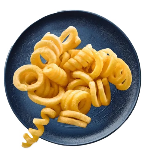 Twister-Frites sans pelure 4x2.5kg 