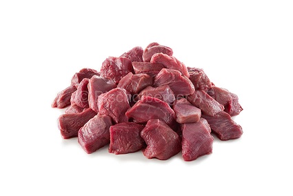 Viande de cerf pour civet gigot s/jarret 30-40g 4 x 2.5 kg EU