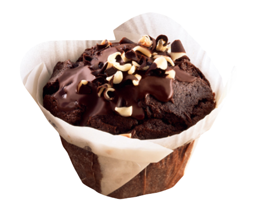 Muffins Chocolat Nougat 36 x 115 g Margo 