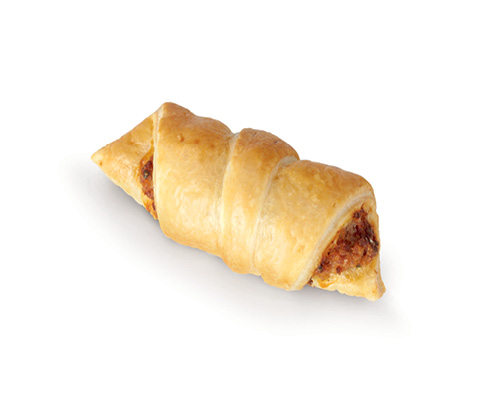 Mini croissant au jambon K&S 115x22g 4571