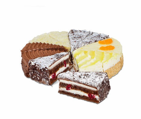 Torte Selection gemischt 1x1080g 12 Port 