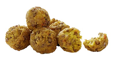 Yellow Lentil Balls 18 g vegan 2x1.5kg Hilcona