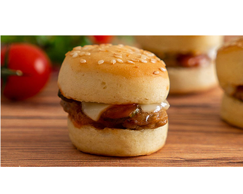 Mini Burger Cheese CH-Fleisch 48 x 22 g Delicool