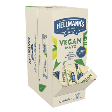 Hellmann's Vegan Mayo Port. à 120x20ml 