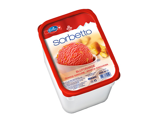 Sorbetto orange sanguine 4lt 