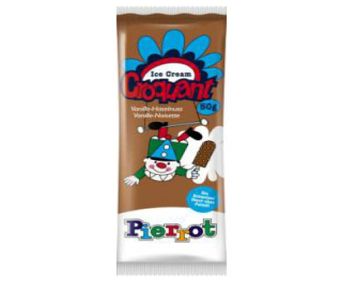 Pierrot Croquant vanille/noix 12 x 80 ml 
