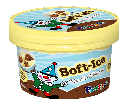 Pierrot Soft Ice Van./Chocolat 12x100ml 