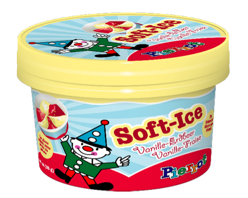 Pierrot Soft Ice Van./Erdbeer 12x100ml 