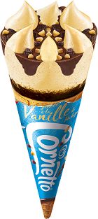 Cornetto Vanille 24 x 120 ml Lusso 